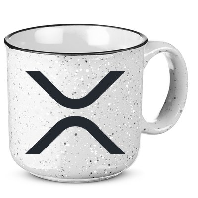 XRP Ripple Logo 15oz Campfire Ceramic Mug