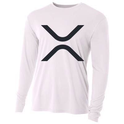 XRP Ripple Logo Cooling Performance Long Sleeve Crew