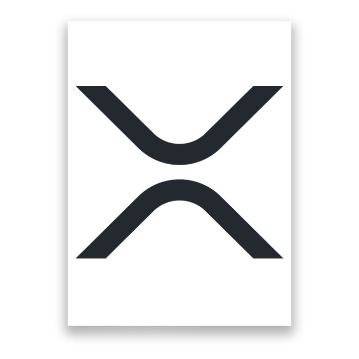 XRP Ripple Logo Poster