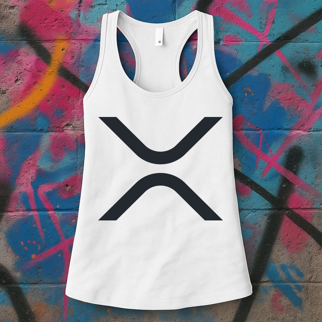 XRP Ripple Logo Womens Tank Top