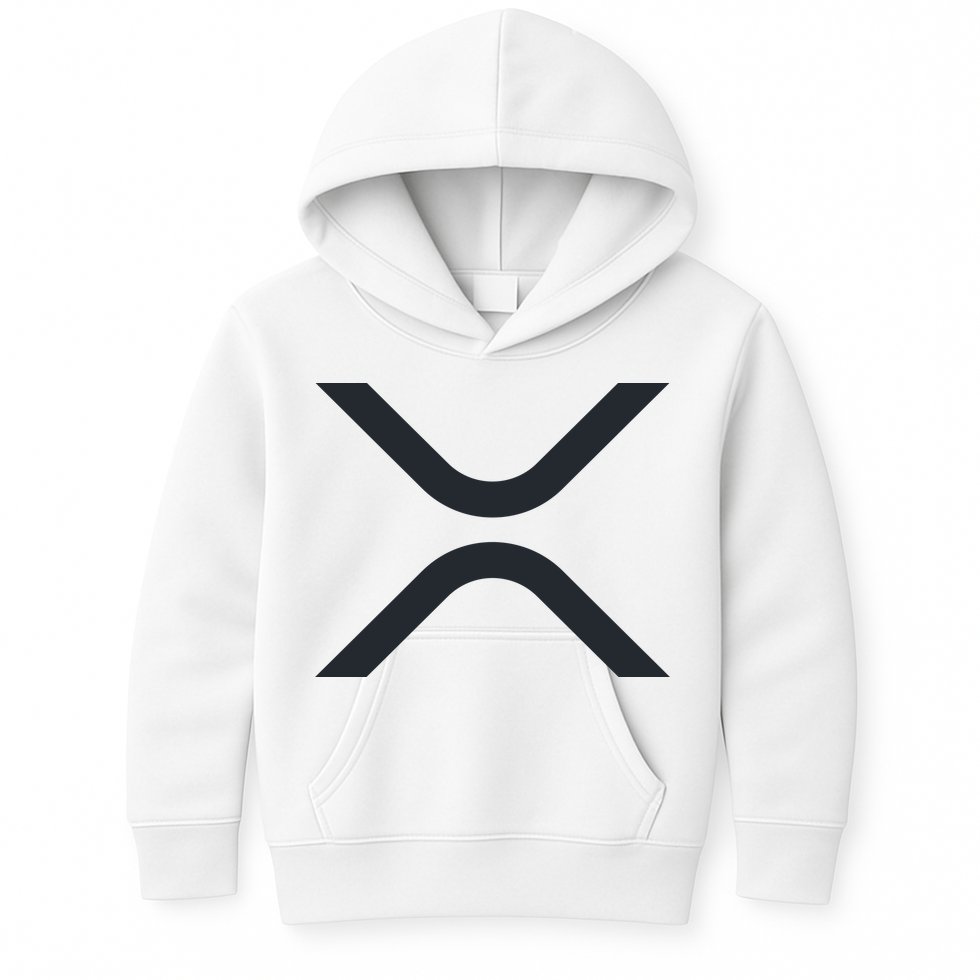 XRP Ripple Logo Kids Hoodie