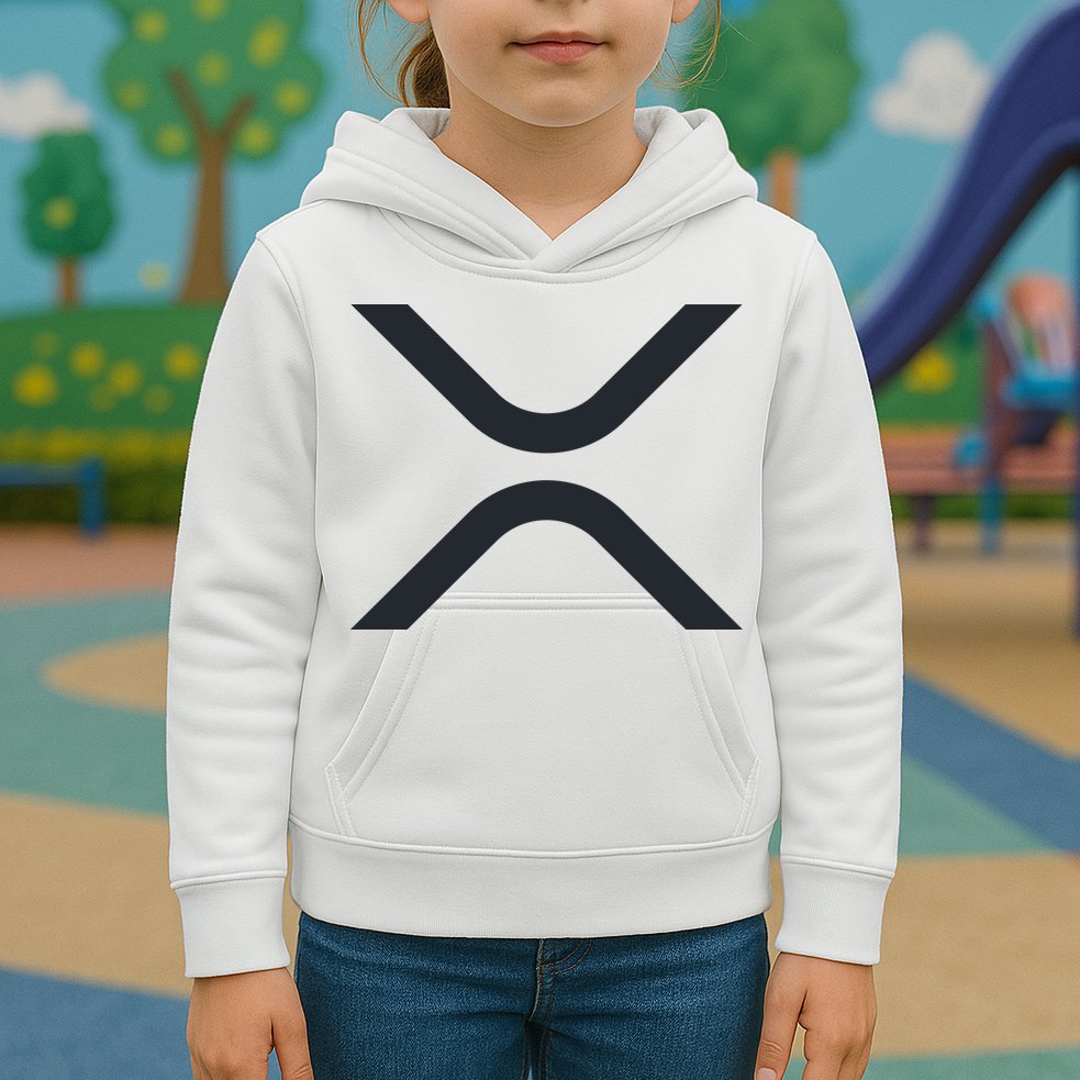XRP Ripple Logo Kids Hoodie
