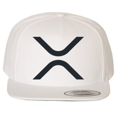 XRP Ripple Logo Wool Snapback Cap