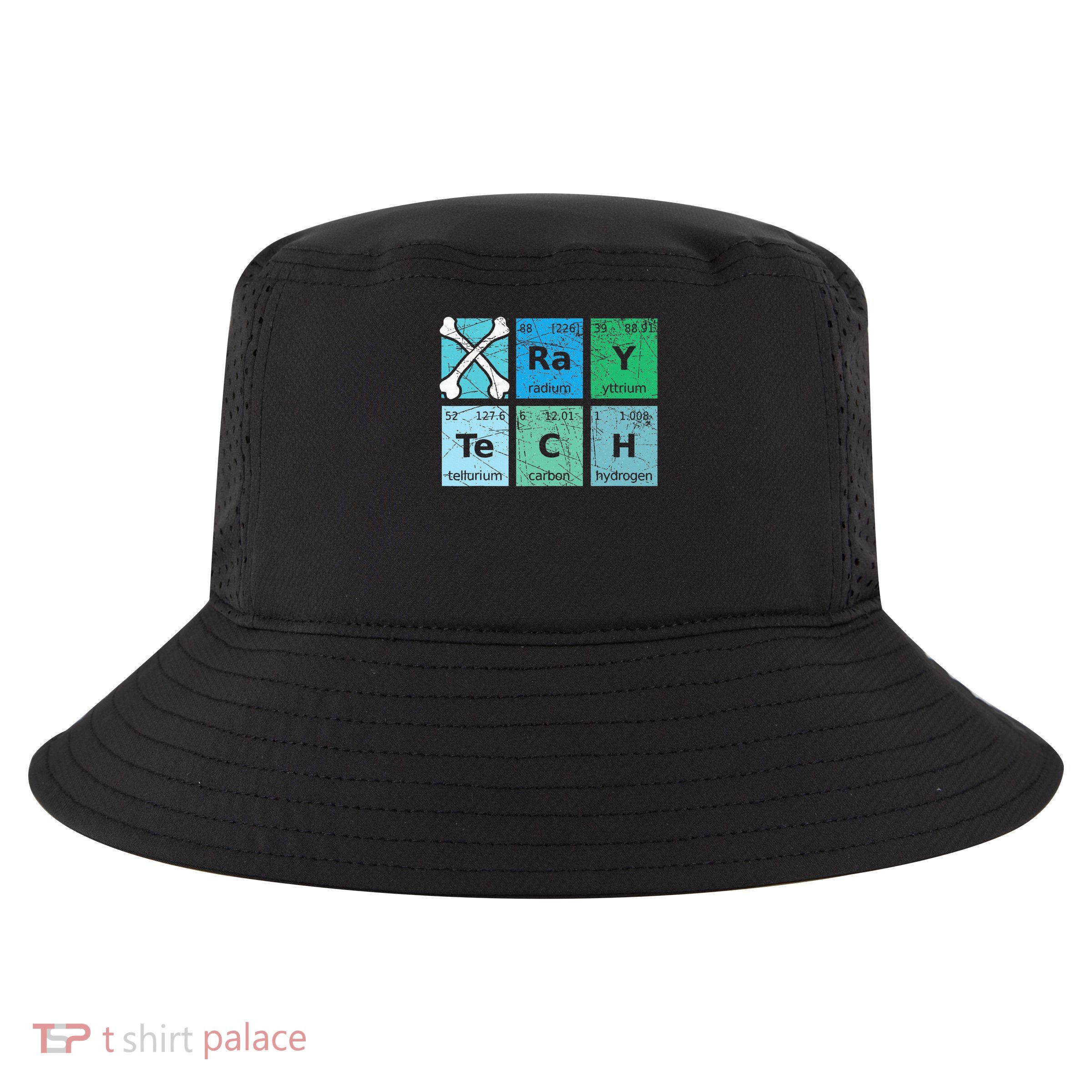 X Ray Tech Radiologist Rad Tech Radiology Periodic Table Cool Comfort Performance Bucket Hat