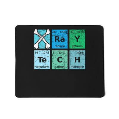 X Ray Tech Radiologist Rad Tech Radiology Periodic Table Mousepad
