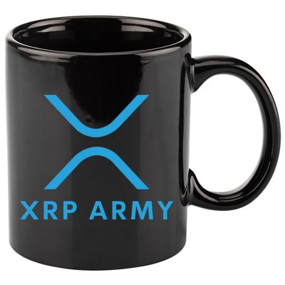XRP Ripple XRP XRP Army XRP Cryptocurrency XRP Moon XRP Merch XRP Crypto 11oz C Handle Ceramic Mug