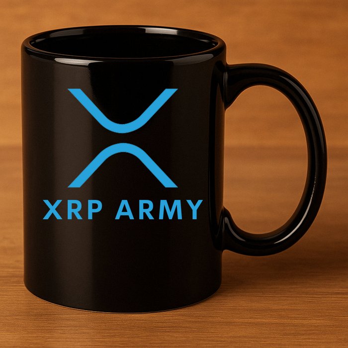 XRP Ripple XRP XRP Army XRP Cryptocurrency XRP Moon XRP Merch XRP Crypto 11oz C Handle Ceramic Mug