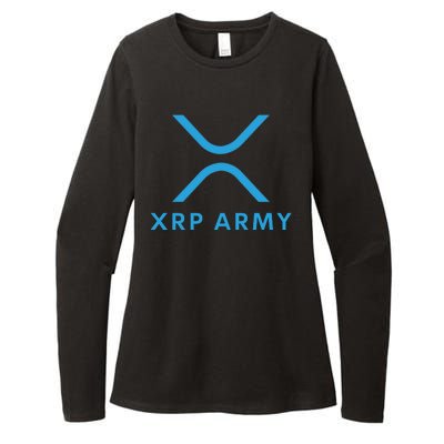 XRP Ripple XRP XRP Army XRP Cryptocurrency XRP Moon XRP Merch XRP Crypto Womens CVC Long Sleeve Shirt