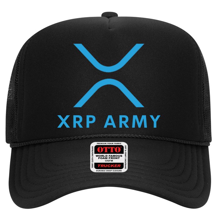 XRP Ripple XRP XRP Army XRP Cryptocurrency XRP Moon XRP Merch XRP Crypto Trucker Hat