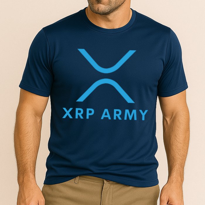 XRP Ripple XRP XRP Army XRP Cryptocurrency XRP Moon XRP Merch XRP Crypto Performance Shirt