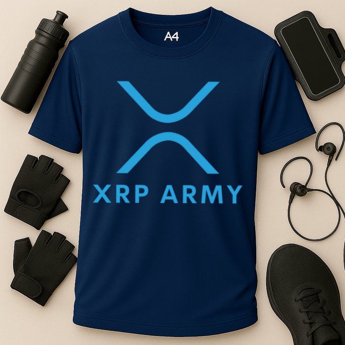 XRP Ripple XRP XRP Army XRP Cryptocurrency XRP Moon XRP Merch XRP Crypto Performance Shirt
