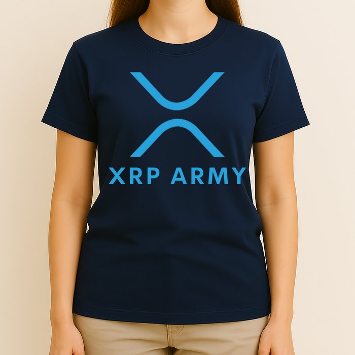 XRP Ripple XRP XRP Army XRP Cryptocurrency XRP Moon XRP Merch XRP Crypto T-Shirt