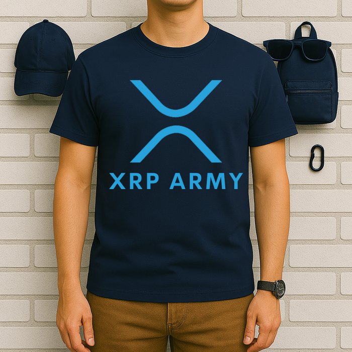 XRP Ripple XRP XRP Army XRP Cryptocurrency XRP Moon XRP Merch XRP Crypto T-Shirt