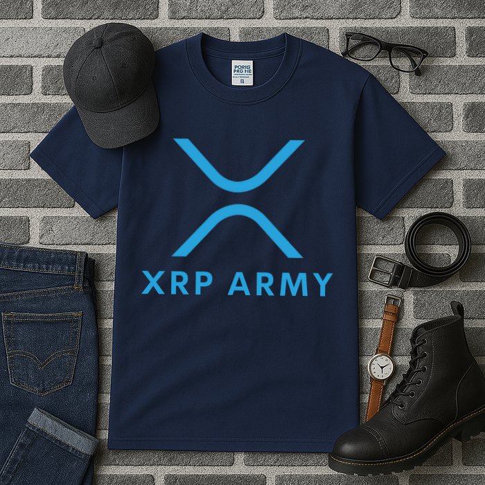 XRP Ripple XRP XRP Army XRP Cryptocurrency XRP Moon XRP Merch XRP Crypto Tall T-Shirt