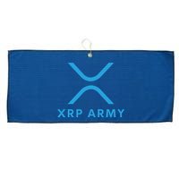 XRP Ripple XRP XRP Army XRP Cryptocurrency XRP Moon XRP Merch XRP Crypto Large Microfiber Waffle Golf Towel