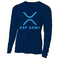 XRP Ripple XRP XRP Army XRP Cryptocurrency XRP Moon XRP Merch XRP Crypto Cooling Performance Long Sleeve Crew