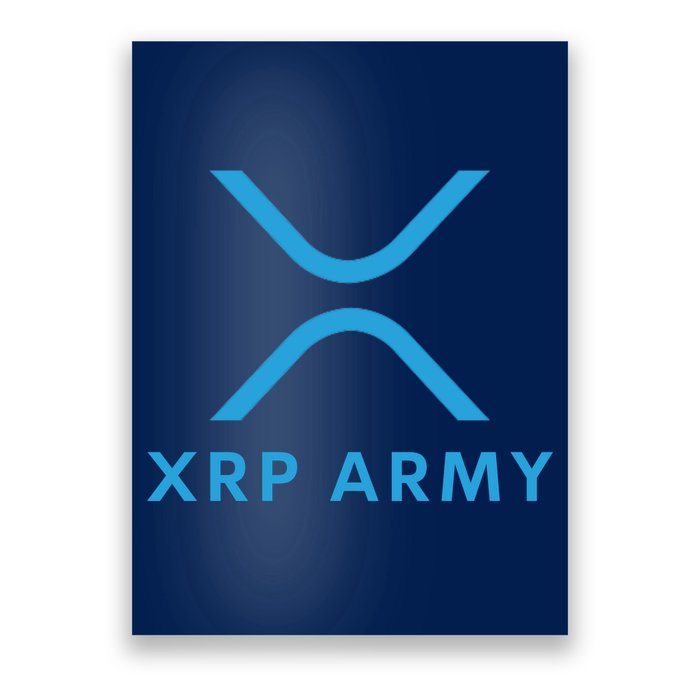 XRP Ripple XRP XRP Army XRP Cryptocurrency XRP Moon XRP Merch XRP Crypto Poster