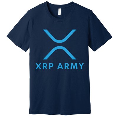 XRP Ripple XRP XRP Army XRP Cryptocurrency XRP Moon XRP Merch XRP Crypto Premium T-Shirt