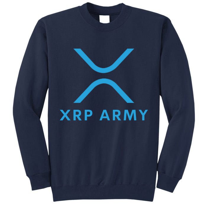 XRP Ripple XRP XRP Army XRP Cryptocurrency XRP Moon XRP Merch XRP Crypto Tall Sweatshirt