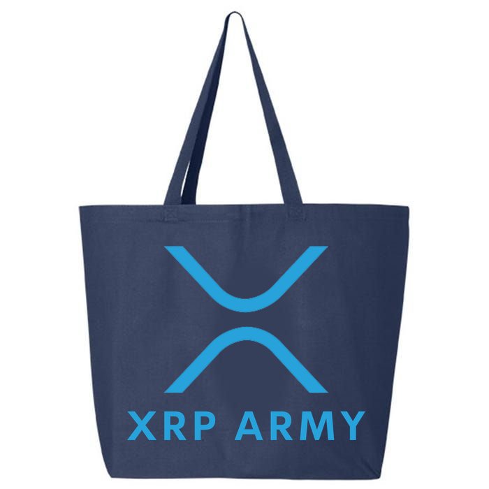 XRP Ripple XRP XRP Army XRP Cryptocurrency XRP Moon XRP Merch XRP Crypto 25L Jumbo Tote