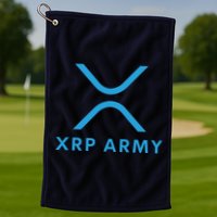 XRP Ripple XRP XRP Army XRP Cryptocurrency XRP Moon XRP Merch XRP Crypto Golf Towel