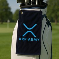 XRP Ripple XRP XRP Army XRP Cryptocurrency XRP Moon XRP Merch XRP Crypto Golf Towel