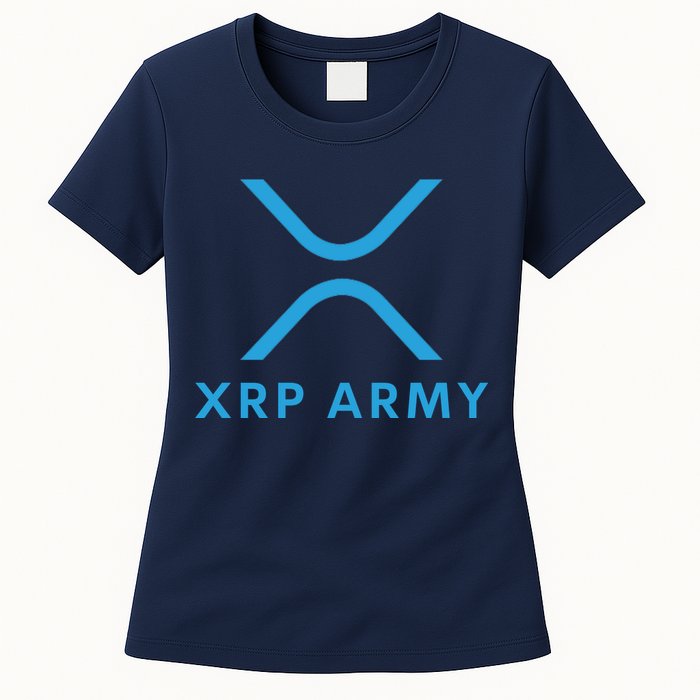 XRP Ripple XRP XRP Army XRP Cryptocurrency XRP Moon XRP Merch XRP Crypto Womens T-Shirt