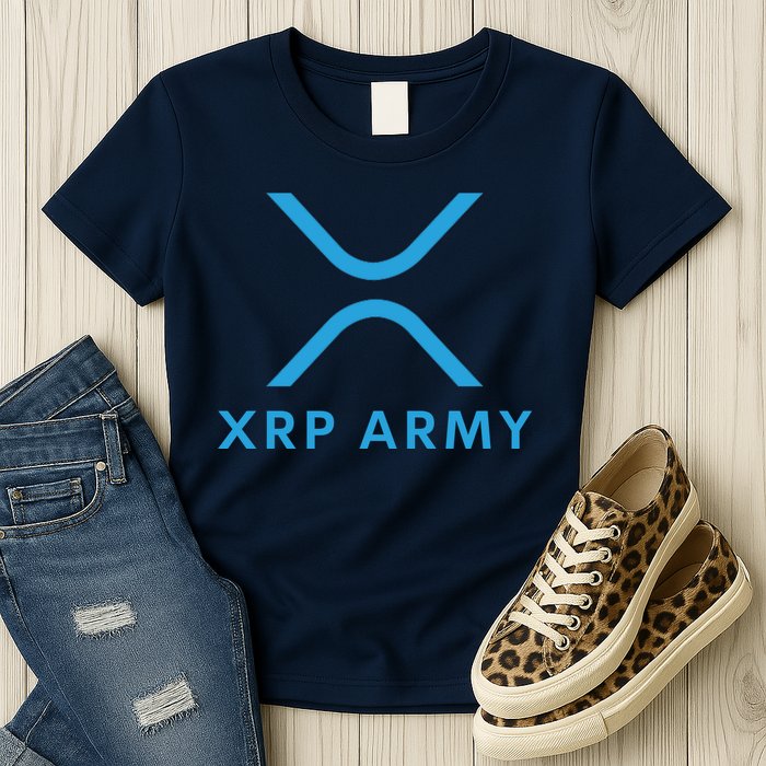 XRP Ripple XRP XRP Army XRP Cryptocurrency XRP Moon XRP Merch XRP Crypto Womens T-Shirt