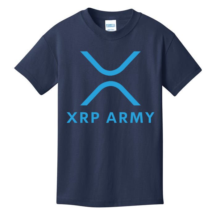 XRP Ripple XRP XRP Army XRP Cryptocurrency XRP Moon XRP Merch XRP Crypto Kids T-Shirt