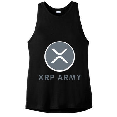XRP Ripple XRP XRP Merch XRP Army XRP Cryptocurrency XRP Moon XRP Crypto Ladies PosiCharge Tri-Blend Wicking Tank