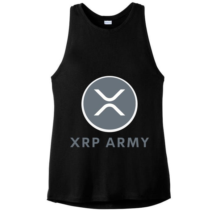 XRP Ripple XRP XRP Merch XRP Army XRP Cryptocurrency XRP Moon XRP Crypto Ladies PosiCharge Tri-Blend Wicking Tank