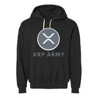 XRP Ripple XRP XRP Merch XRP Army XRP Cryptocurrency XRP Moon XRP Crypto Garment-Dyed Fleece Hoodie