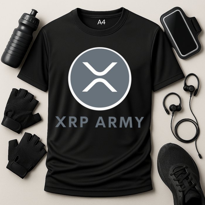 XRP Ripple XRP XRP Merch XRP Army XRP Cryptocurrency XRP Moon XRP Crypto Performance Shirt