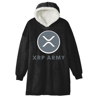XRP Ripple XRP XRP Merch XRP Army XRP Cryptocurrency XRP Moon XRP Crypto Hooded Wearable Blanket