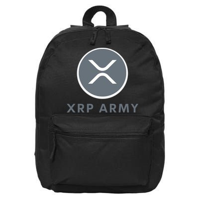 XRP Ripple XRP XRP Merch XRP Army XRP Cryptocurrency XRP Moon XRP Crypto 16 in Basic Backpack