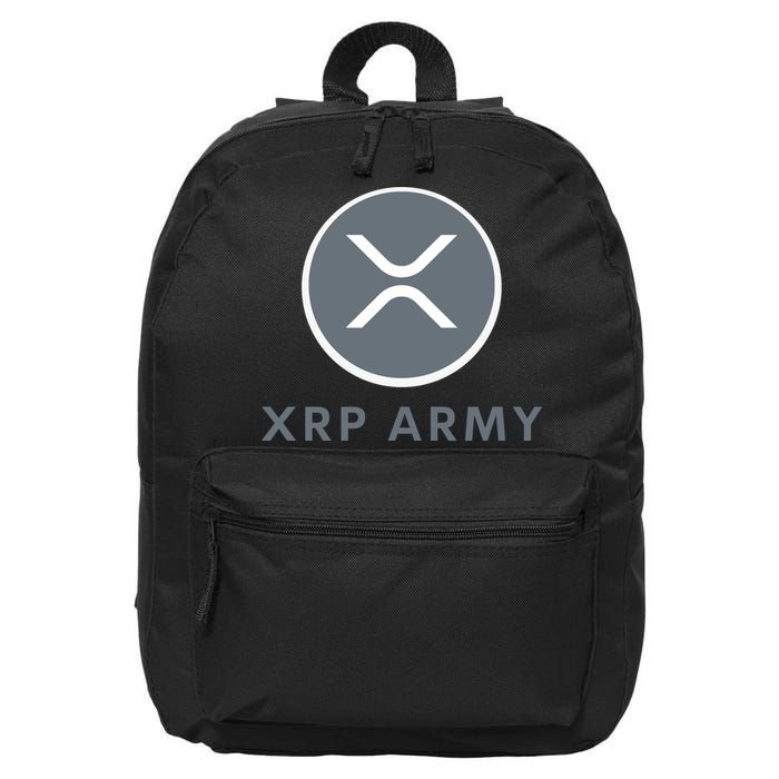 XRP Ripple XRP XRP Merch XRP Army XRP Cryptocurrency XRP Moon XRP Crypto 16 in Basic Backpack