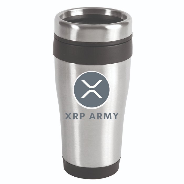 XRP Ripple XRP XRP Merch XRP Army XRP Cryptocurrency XRP Moon XRP Crypto 16oz Travel Tumbler