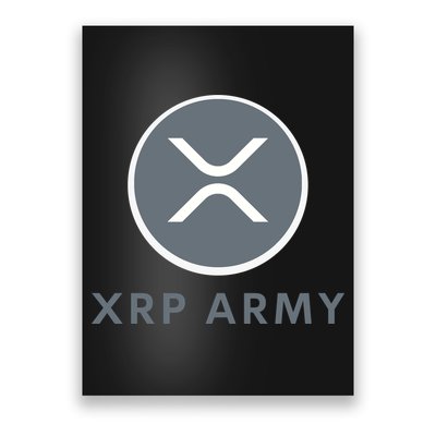 XRP Ripple XRP XRP Merch XRP Army XRP Cryptocurrency XRP Moon XRP Crypto Poster