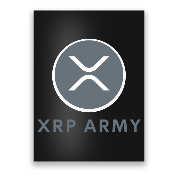 XRP Ripple XRP XRP Merch XRP Army XRP Cryptocurrency XRP Moon XRP Crypto Poster