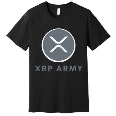XRP Ripple XRP XRP Merch XRP Army XRP Cryptocurrency XRP Moon XRP Crypto Premium T-Shirt