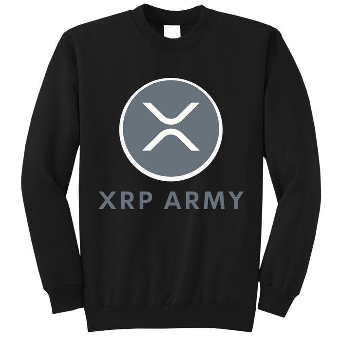 XRP Ripple XRP XRP Merch XRP Army XRP Cryptocurrency XRP Moon XRP Crypto Tall Sweatshirt