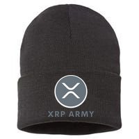 XRP Ripple XRP XRP Merch XRP Army XRP Cryptocurrency XRP Moon XRP Crypto Sustainable Knit Beanie