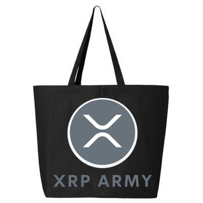 XRP Ripple XRP XRP Merch XRP Army XRP Cryptocurrency XRP Moon XRP Crypto 25L Jumbo Tote