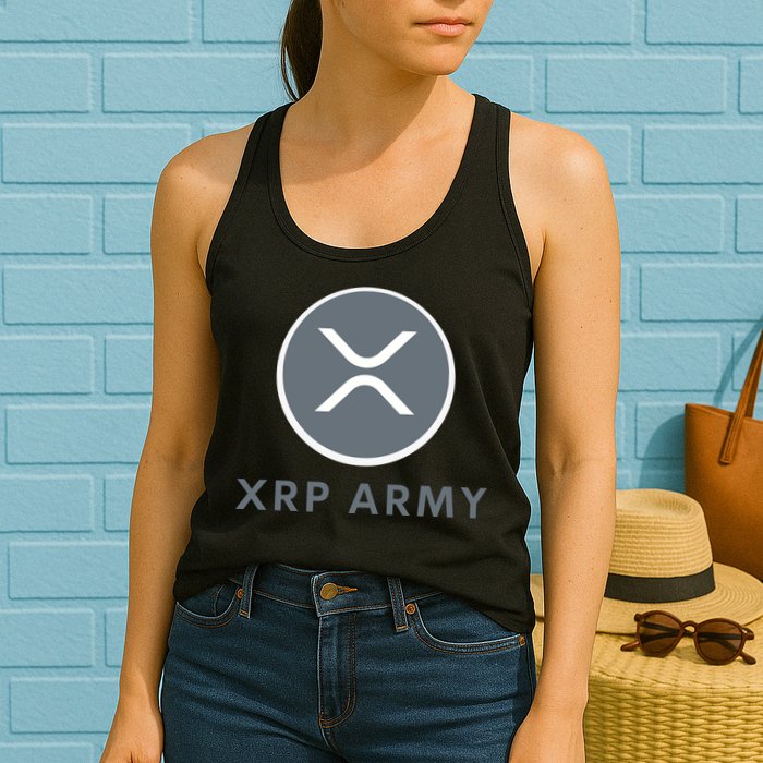 XRP Ripple XRP XRP Merch XRP Army XRP Cryptocurrency XRP Moon XRP Crypto Womens Tank Top