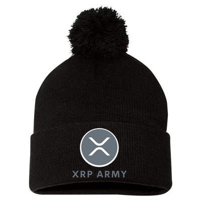 XRP Ripple XRP XRP Merch XRP Army XRP Cryptocurrency XRP Moon XRP Crypto Pom Pom 12in Knit Beanie