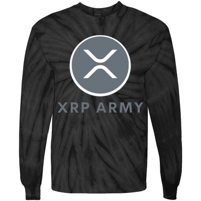 XRP Ripple XRP XRP Merch XRP Army XRP Cryptocurrency XRP Moon XRP Crypto Tie-Dye Long Sleeve Shirt