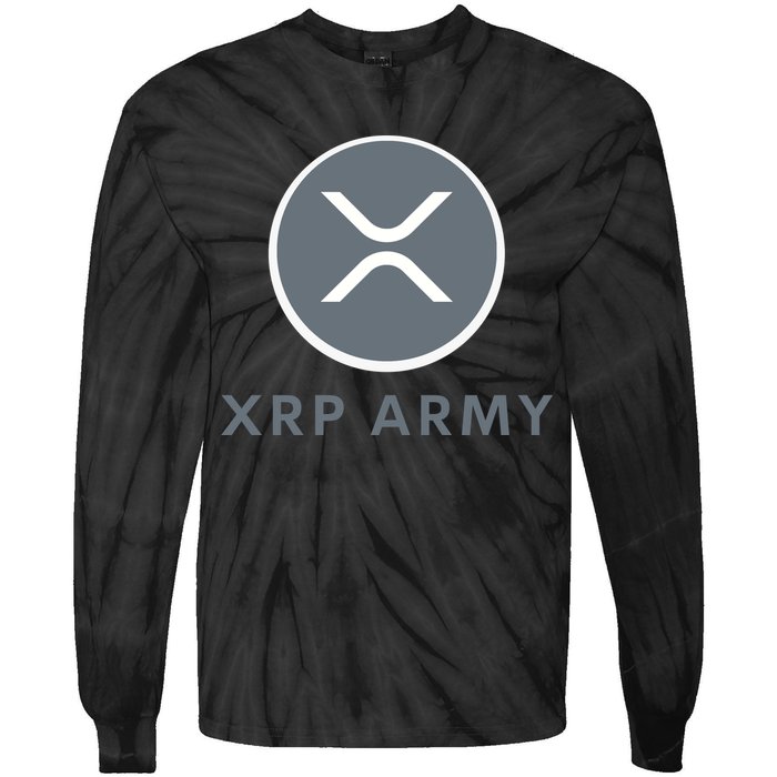 XRP Ripple XRP XRP Merch XRP Army XRP Cryptocurrency XRP Moon XRP Crypto Tie-Dye Long Sleeve Shirt