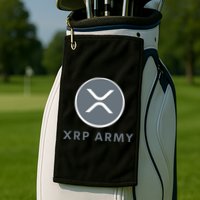 XRP Ripple XRP XRP Merch XRP Army XRP Cryptocurrency XRP Moon XRP Crypto Golf Towel
