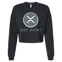 XRP Ripple XRP XRP Merch XRP Army XRP Cryptocurrency XRP Moon XRP Crypto Cropped Pullover Crew