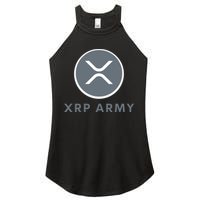 XRP Ripple XRP XRP Merch XRP Army XRP Cryptocurrency XRP Moon XRP Crypto Women's Perfect Tri Rocker Tank